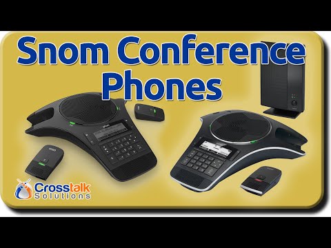 Snom's Innovative Conference Phone Lineup