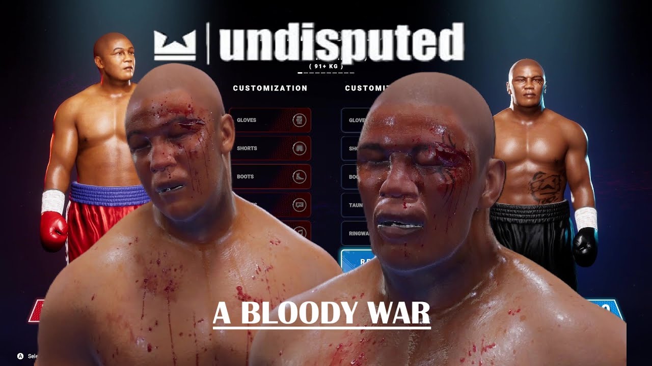 UNDISPUTED BOXING - THE BLOODIEST FIGHT YOU"LL EVER SEE IN YOUR LIFE - MIKE TYSON VS GEORGE FOREMAN!