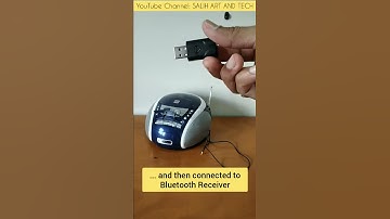 #Shorts Bluetooth Speaker from Cassette Player