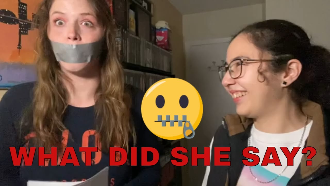 What did she say? FT SpeedFox