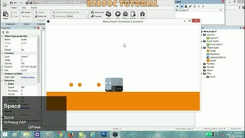 Direction/Mirror Bullet - Construct 2 Tutorial