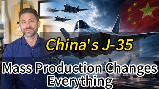 China’s J-35 Is No Longer Rare: How Fast Can Beijing Mass-Produce Stealth Fighters?#J35