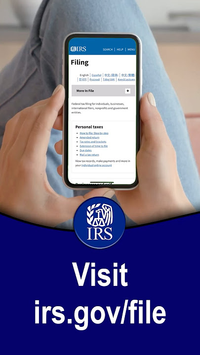 IRS.gov on your Phone