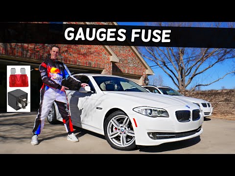 BMW F10 F11 GAUGE FUSE, GAUGES FUSE LOCATION BMW 528i 535i 520i 530i 550i 518d 520d 525d 530d 535d