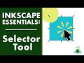 How to Use the Selector Tool to Move, Scale & Rotate Vectors in Inkscape