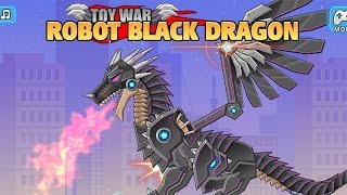 Toy War Robot Black Dragon Game screenshot 1
