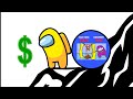 Mini Among Us story about Youtube Monetization | Simple Animation
