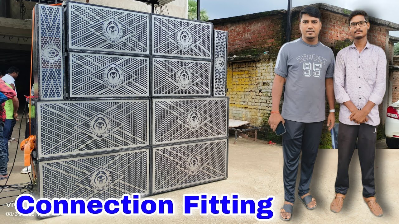 Finally Pahuch Gay Dj Sarzen Production House 8Bass 4Top With HF Fitting And Testing 🔥