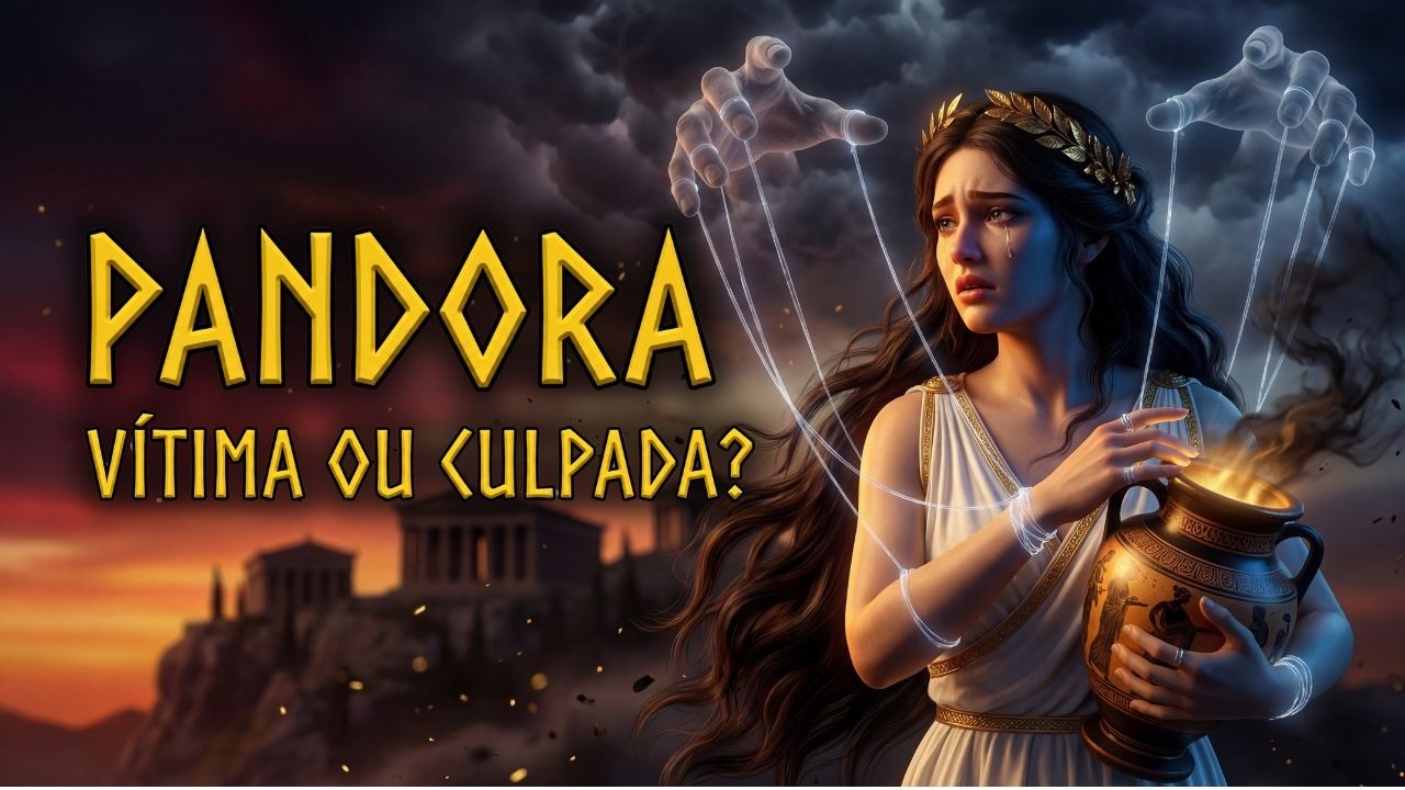 PANDORA: Culpada ou VÍTIMA? A Mulher Criada Para Destruir a Humanidade