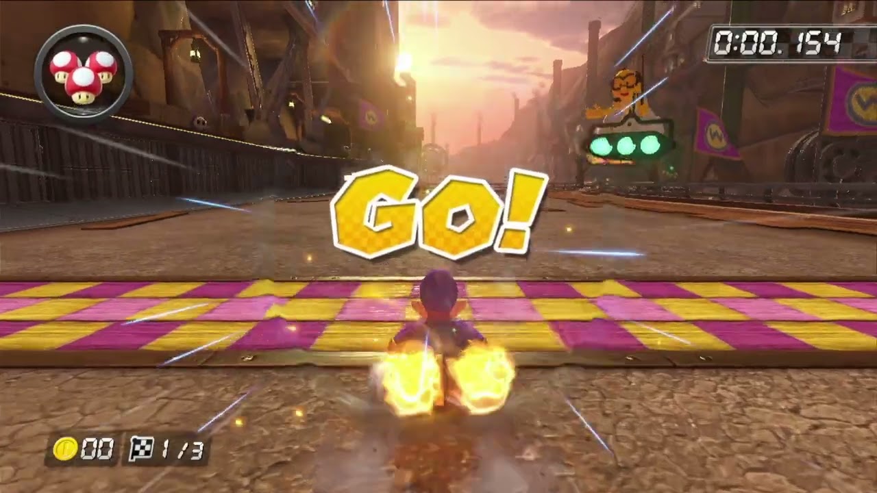 Wario's Gold Mine PB Attempts (Mario Kart 8 ) (1/29/2026)