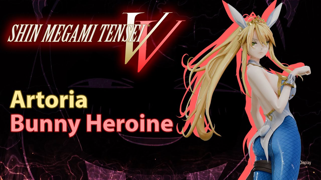 Artoria as Bunny Heroine - SMTVV Mod