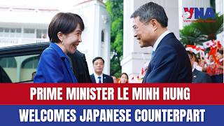 Vietnamese PM hosts welcome ceremony for Japanese counterpart