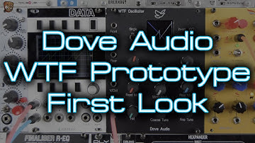 Dove Audio - WTF Prototype (first look at a new way to work with waveforms)