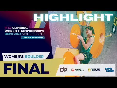 HIGHLIGHT | Women's Boulder Final Bern World Championship 2023