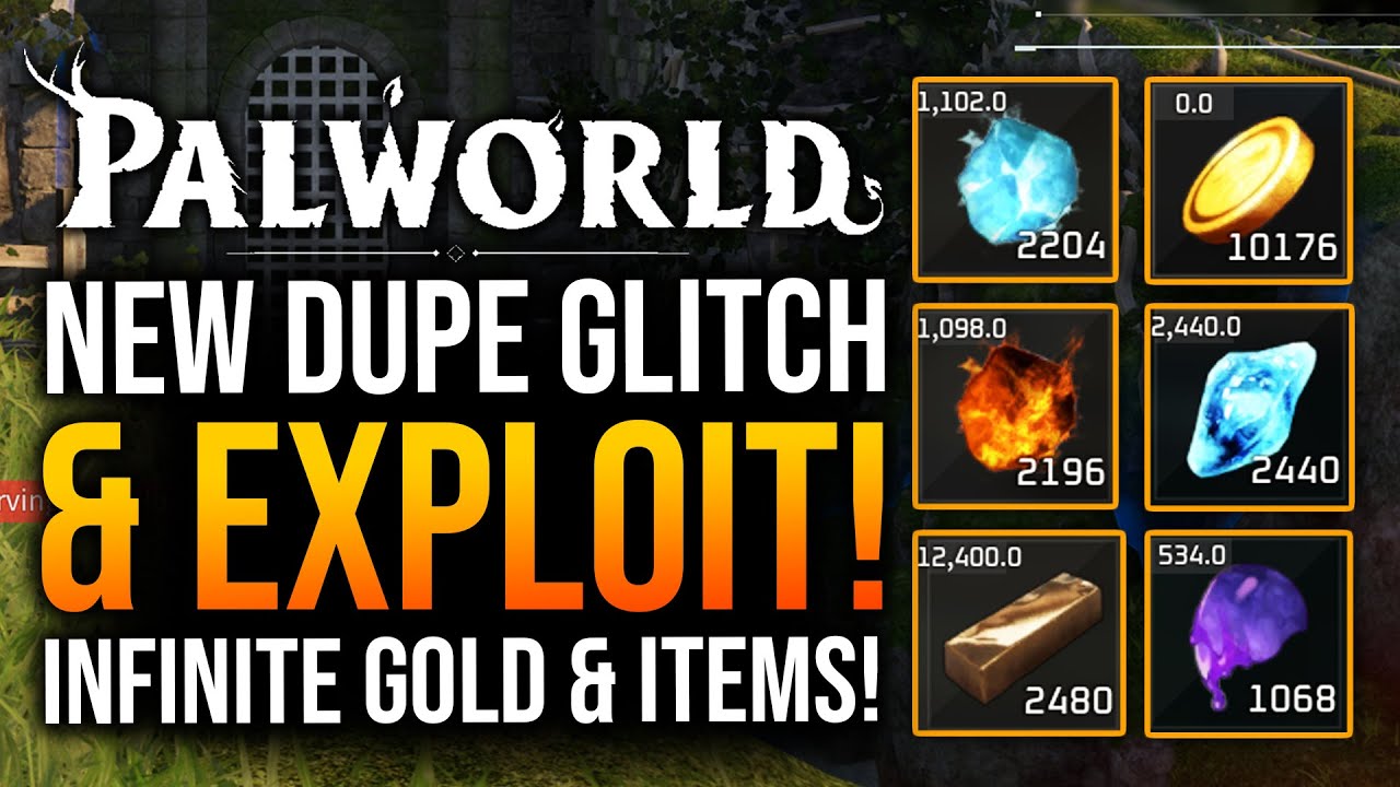 Palworld - 5 GLITCHES! Infinite Stamina & Money Glitch!