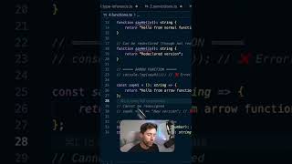 Arrow Function vs Normal Function: Why Arrow Functions Don't Hoist