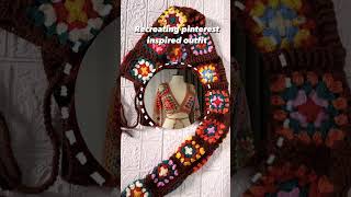 Pinterest Inspired Granny Square Crochet Outfit By Wooly By Anita