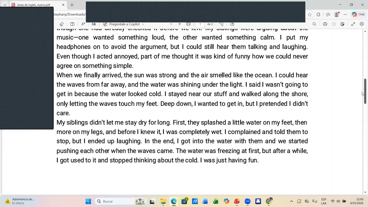 avanzado 2 ingles semana 1