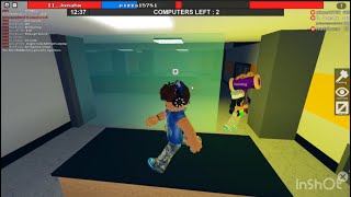 Trying to beat a camper! Flee the Facility (Roblox)