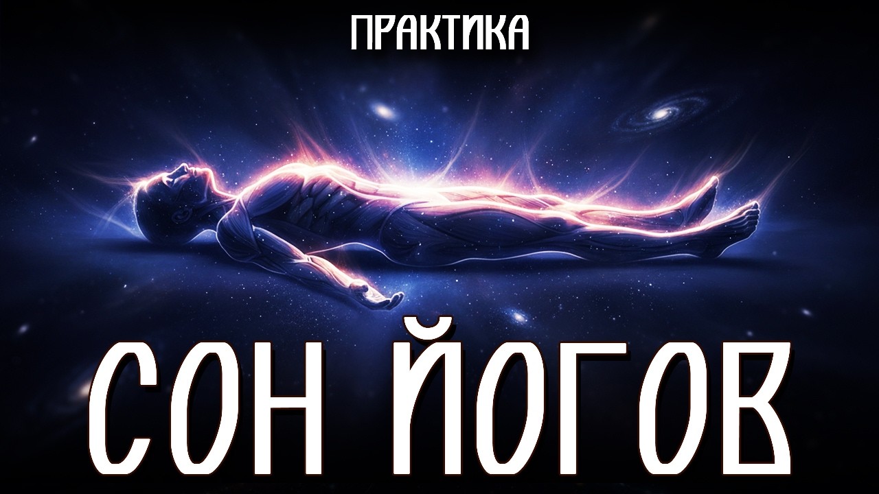 СЛУШАЙ И ЗАСЫПАЙ🌜БЕЗ_РЕКЛАМ🌛СОН ЙОГОВ: ПРАКТИКА ПРОБУЖДЕНИЯ ЧЕРЕЗ ПОКОЙ