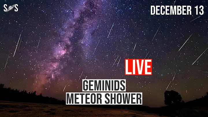 Live : Geminids Meteor Shower 2023  | December 13