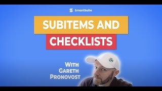 Subitems & Checklist