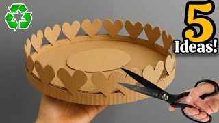 Transforming Cardboard & Jute Rope ♻️😱 5 GENIUS Recycling Ideas That Will Amaze You