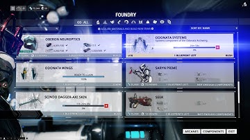 Warframe - Operator?! Is that a... a Void Relic segment?