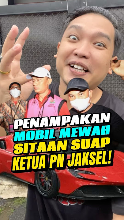 PENAMPAKAN MOBIL MEWAH SITAAN KORUPTOR‼️