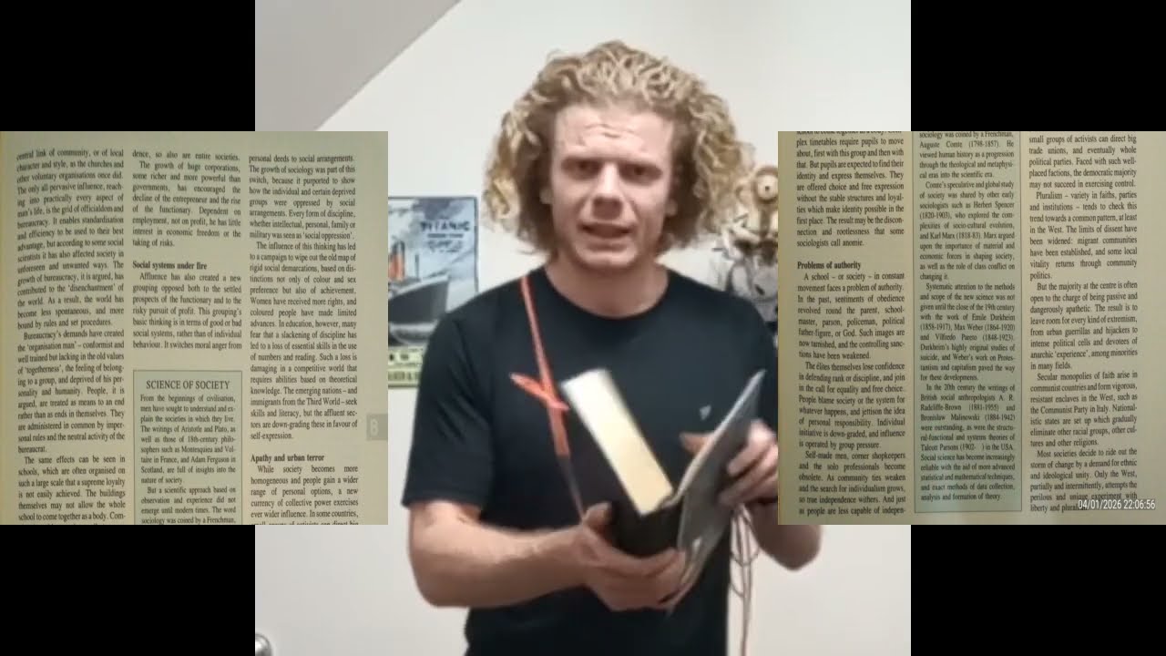 Political Science Part 3, The Dilemma of Modern Man Part 3, and Leg Injury Prev. Tr., Reg. BMNIOWCL