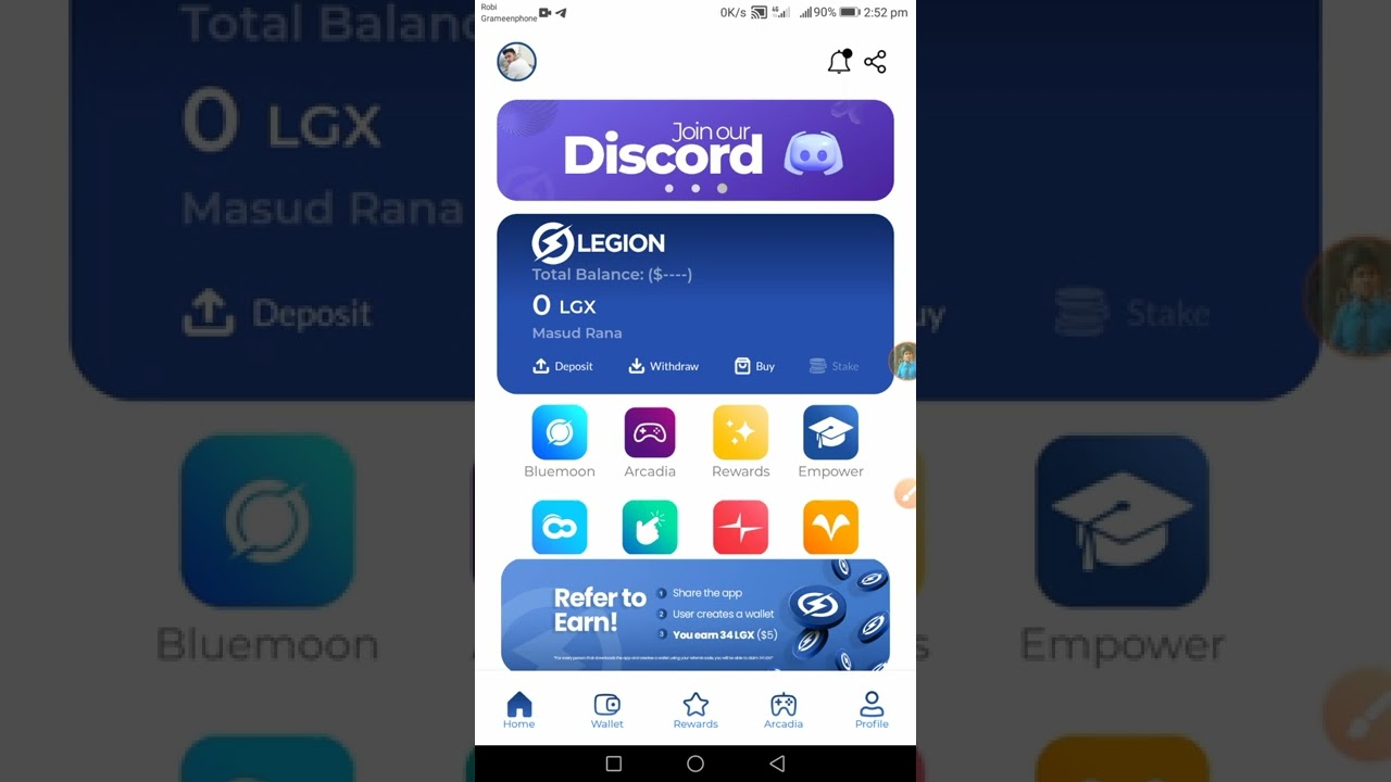 How to Create Legion Network Account Bangla Tutorial। প্রতি রেফারে 5$। গুরুত্বপূর্ণ একটি আপডেট।