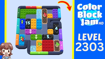 Color Block Jam Level 1395 (2303) Solution Walkthrough