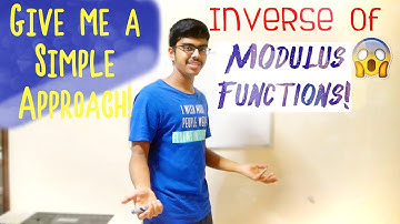 A-Level Math | 2-Step Approach to Find Inverse of ANY Modulus Function