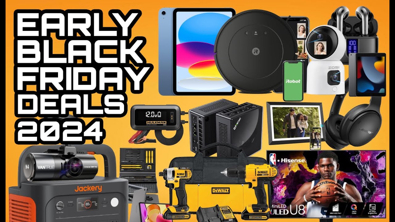 Best Early Black Friday Deals 2024 - Top Amazon Deals #BlackFridayDeals ...