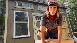 Off Grid Tiny House | The Hardest Window Install Ever!
