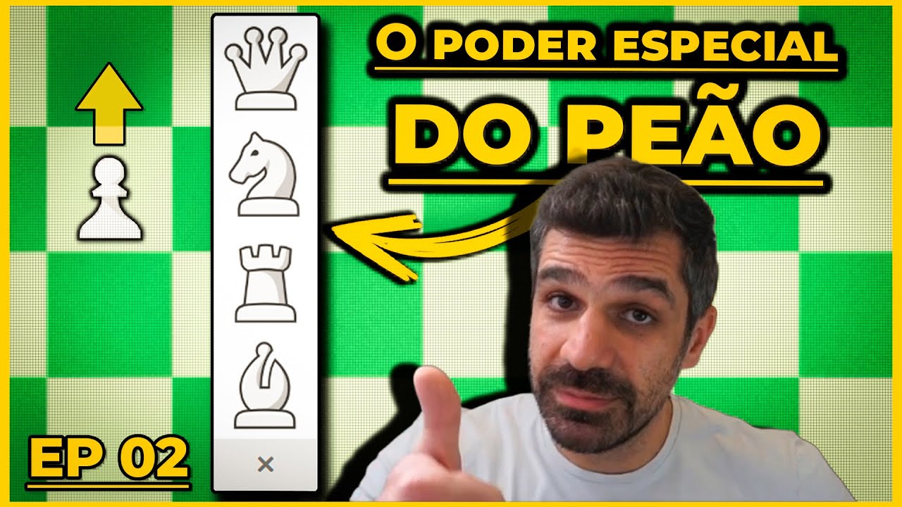 Como o peão vira uma DAMA? Conceitos básicos do Xadrez - SleepRun S07E002
