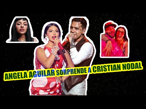 ANGELA AGUILAR SORPRENDE A CRISTIAN NODAL / MAMI KIM Y MARIACHI BUDDA RELACION O SONIDO