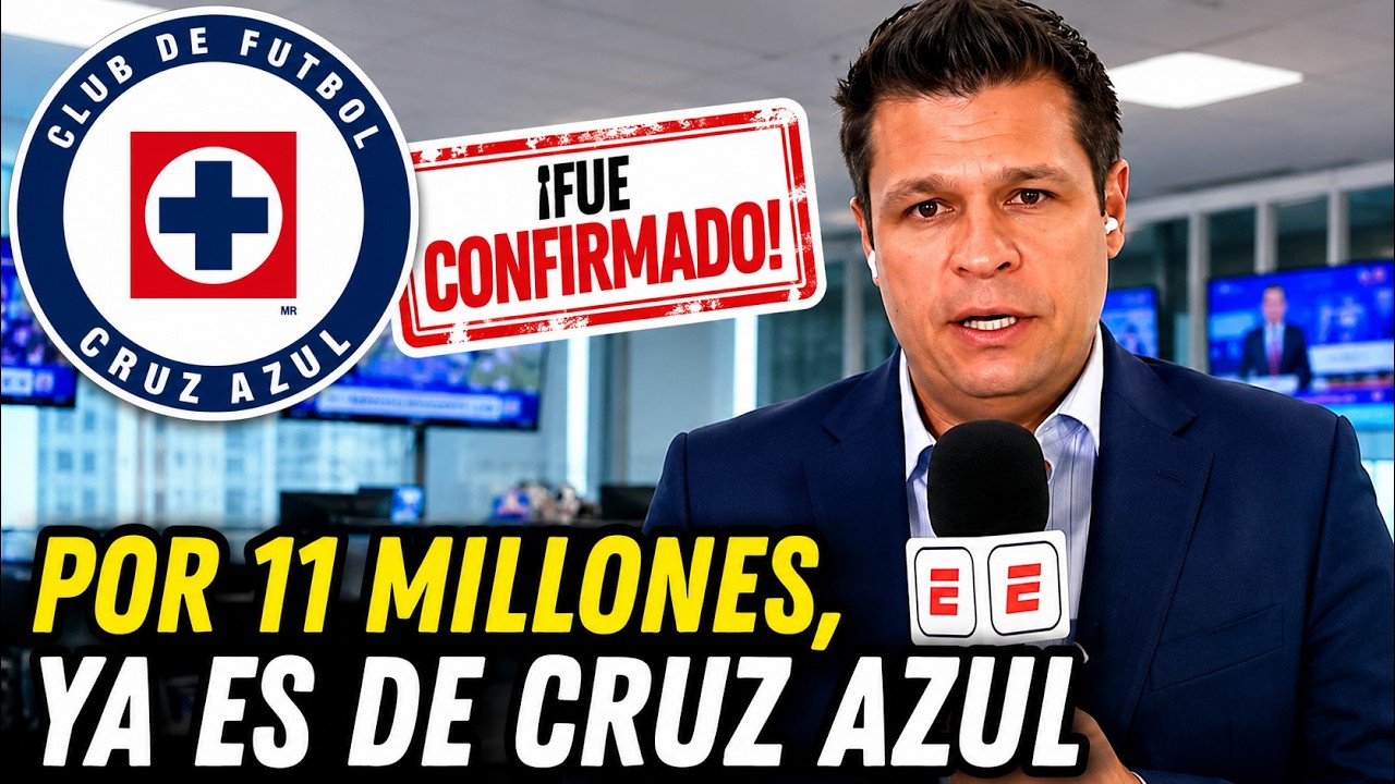 Cruz Azul rompe el mercado: el refuerzo de 11 M