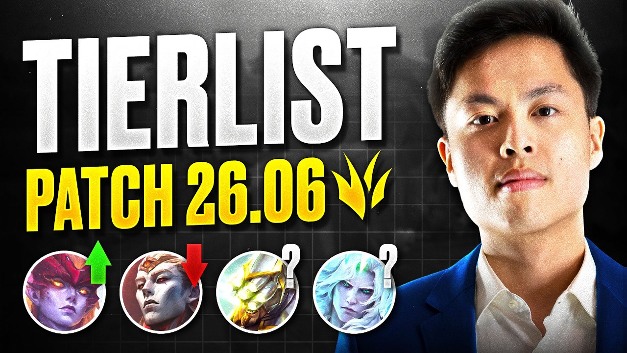 小物 JUNGLER NEW JUNGLE TIER LIST for PATCH 26.06 - League of Legends - YouTube
