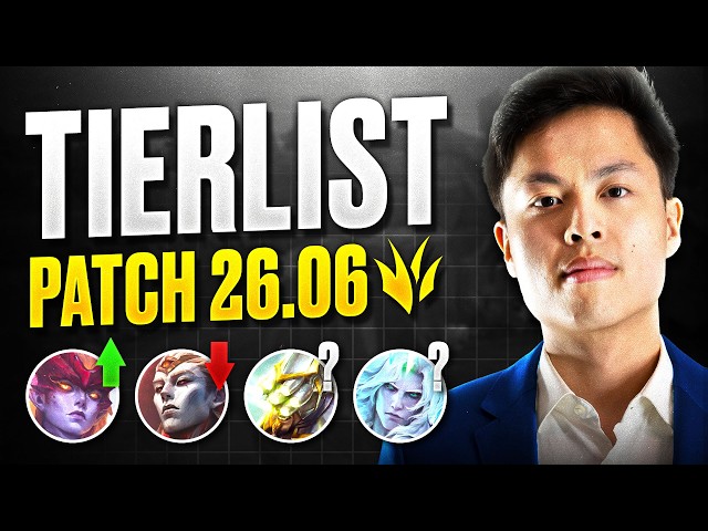 小物 JUNGLER NEW JUNGLE TIER LIST for PATCH 26.06 - League of Legends - YouTube