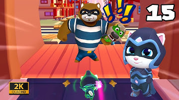 Talking Tom Hero Dash Gameplay Walkthrough Part 15 QHD Full Screen