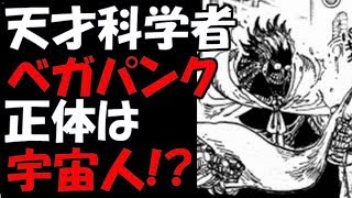 ワンピース 謎の天才科学者 Dr ベガパンクの正体は宇宙人 考察 1805 Youtube