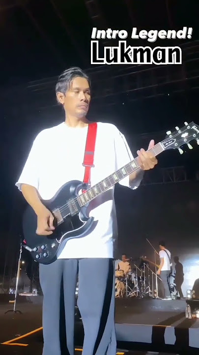 ada yang tau intro gitar yang dimainkan Lukman #music #shortvideo