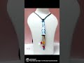 Terracotta hand painted jewellery #shorts #jewellery #necklace #terracottajewellery t