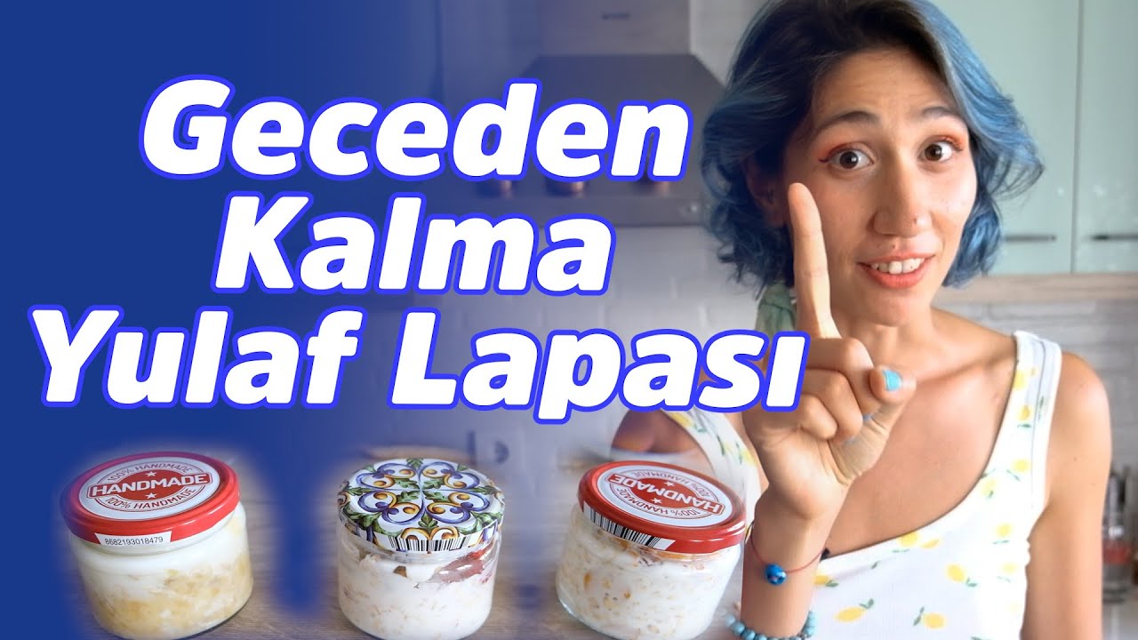 GECEDEN KALMA YULAF TARİFLERİ (3 farklı yulaf lapası) AL GÖTÜR TARİFLER