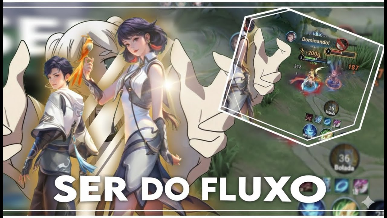 Como um boneco tão forte pode ser tão pouco usado? - Ser do Fluxo (tanque) // Honor Of Kings 