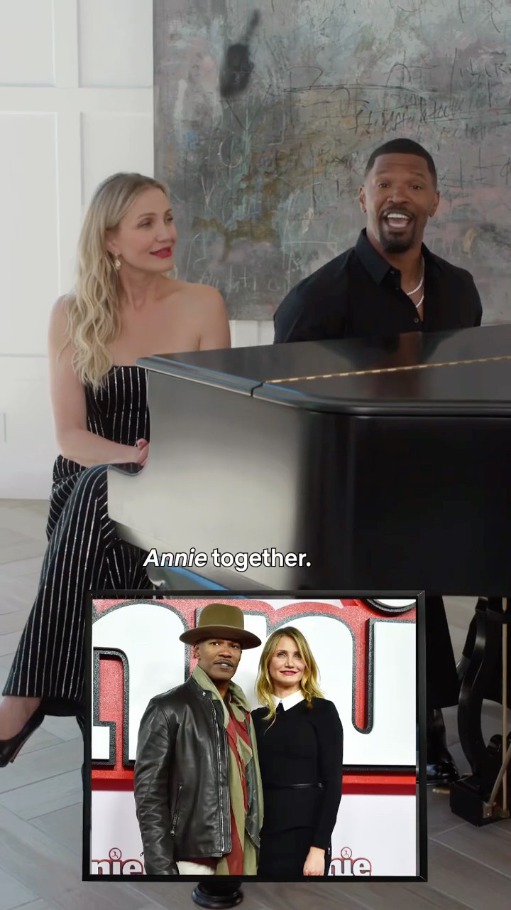 Jamie Foxx and Cameron Diaz's impromptu friendship musical. #backinaction premieres January 17.