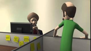 Anchorman "What in the hell is diversity?" Blender 3D Animation Test