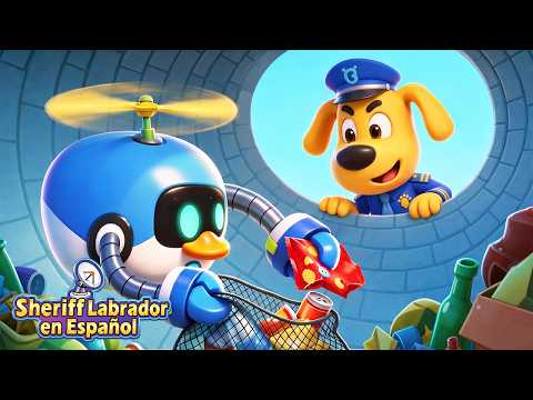 El Pozo que Nunca se Llena🍬 La Patrulla de Seguridad🚔 Dibujos Animados 🔍Sheriff Labrador en Español