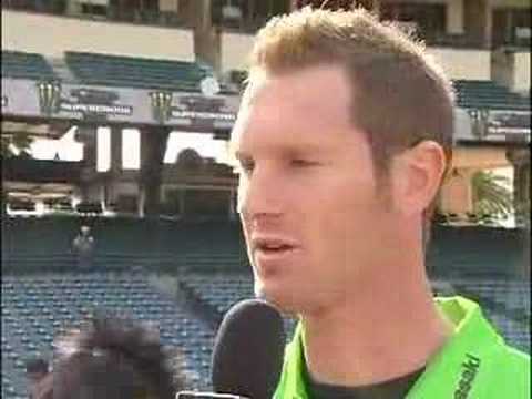 Supercross Anaheim3 Travis Preston Interview Youtube 
